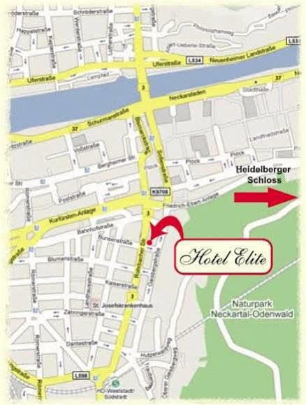 Hotel Elite Heidelberg Dış mekan fotoğraf